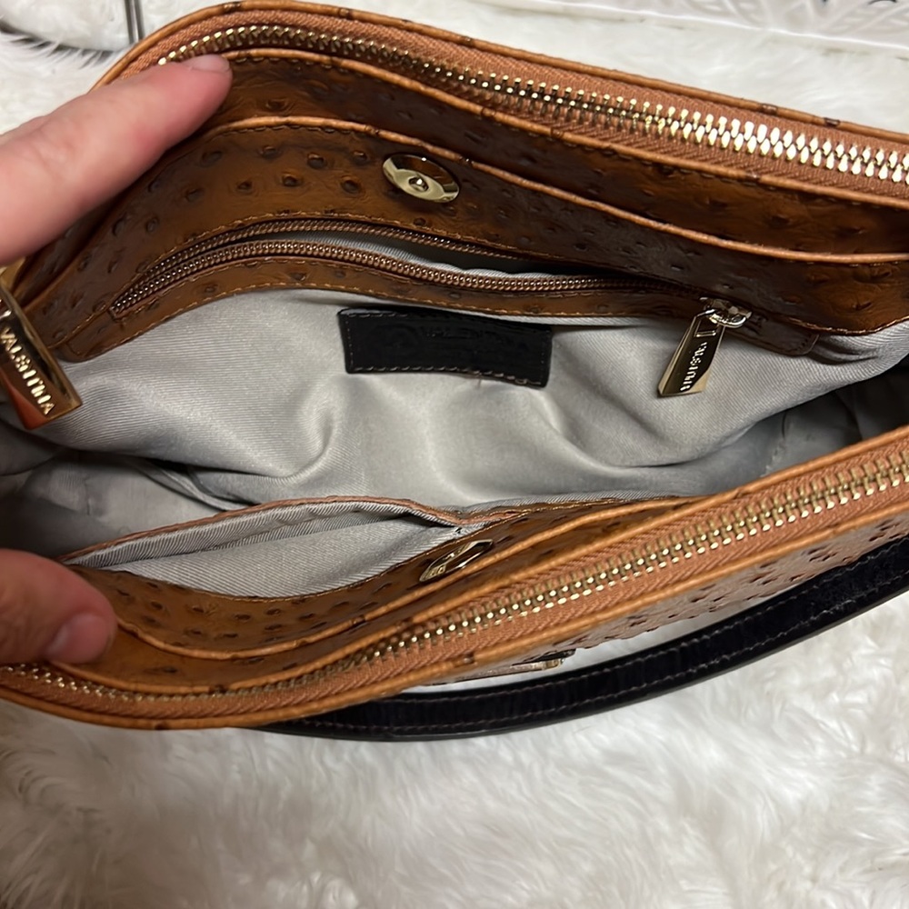 EUC VALENTINA leather bag made in Italy - Picture 7 of 10